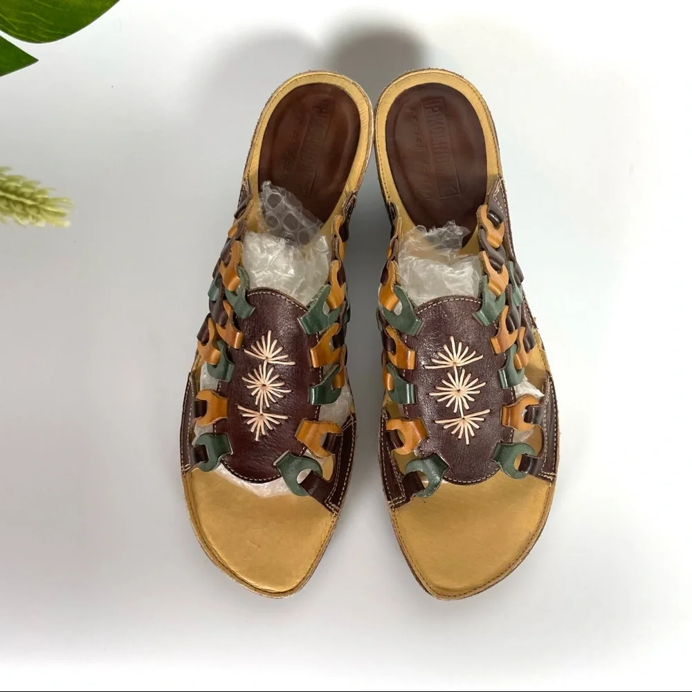 Pikolinos caged sandal heel 40 - Picture 5 of 10